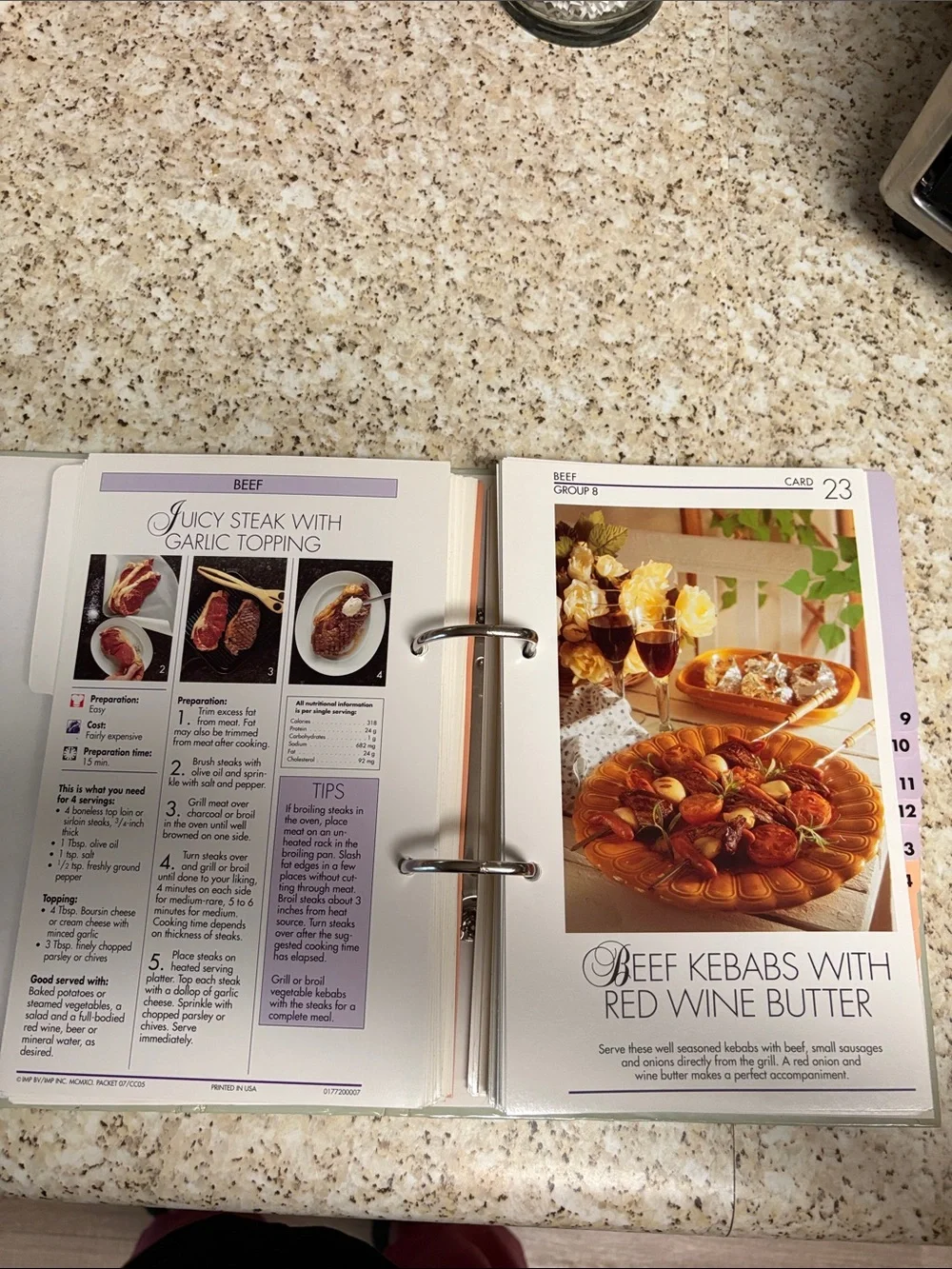 Delicious Cookbook – Sage Green Cover with Gold Lettering